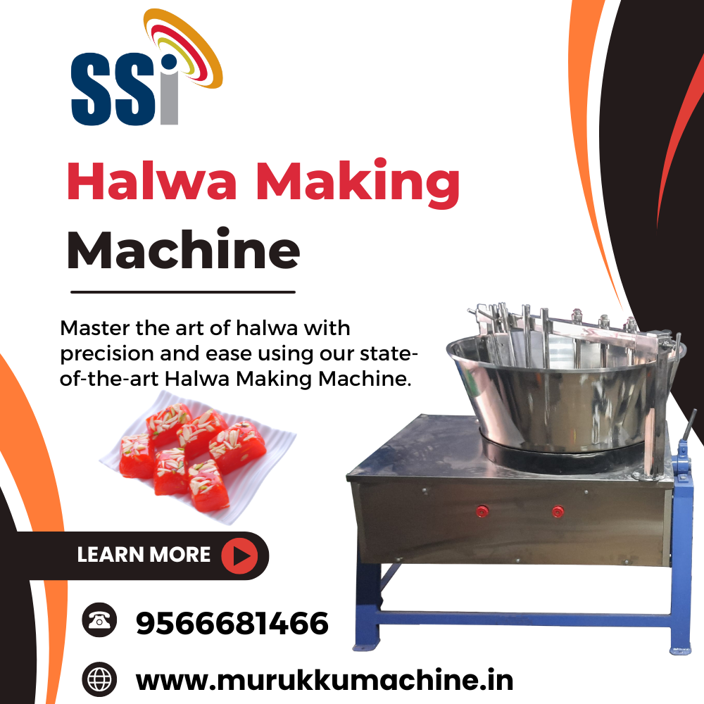 Halwa Making Machine Manufacturer - S.S Industries