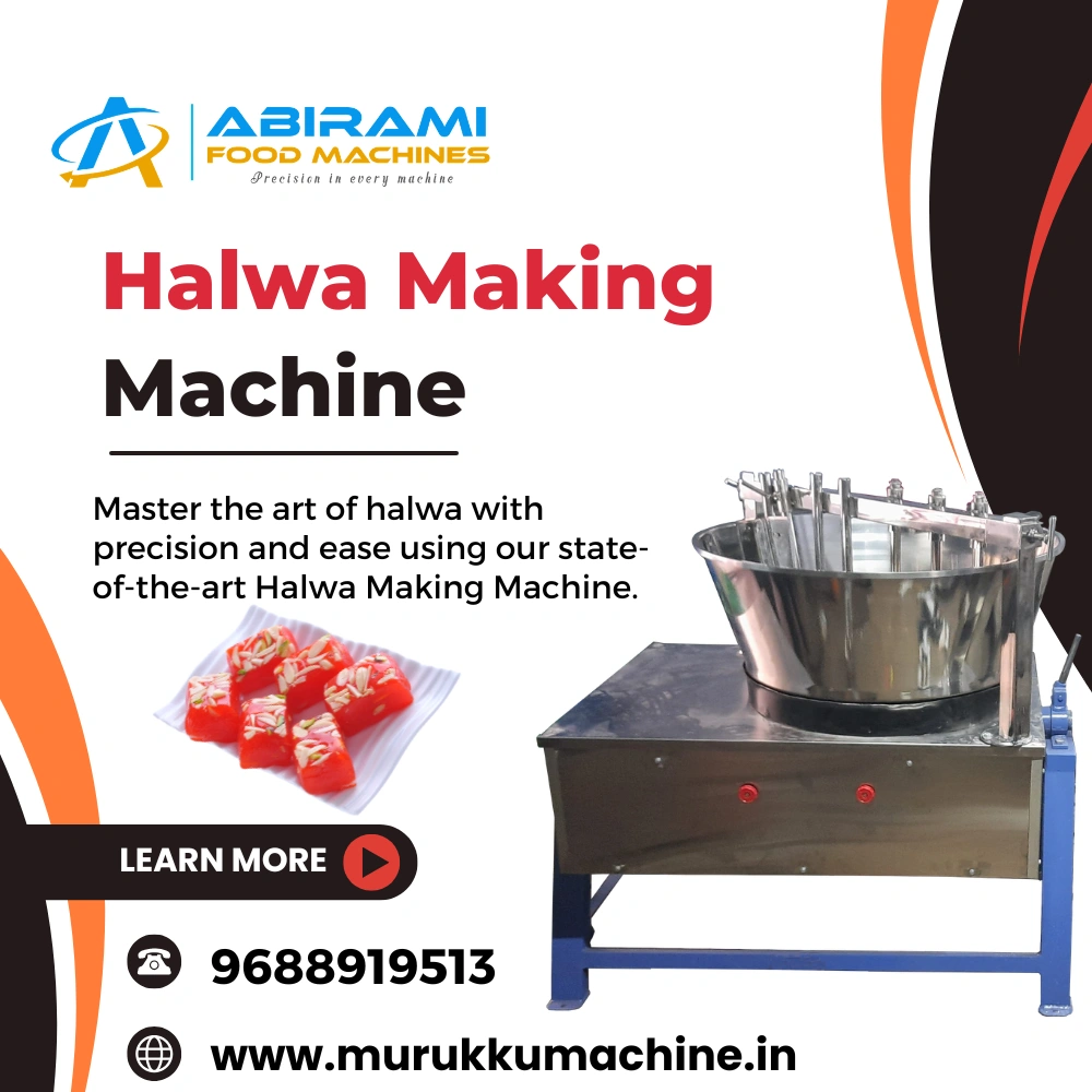Halwa Making Machine Manufacturer