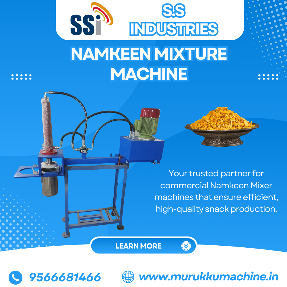 Namkeen Mixer Machine in Coimbatore by SS Industries