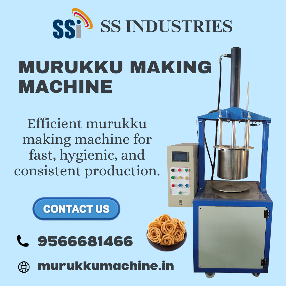 Best Murukku Making Machine Manufacturer in India – SS Industries
