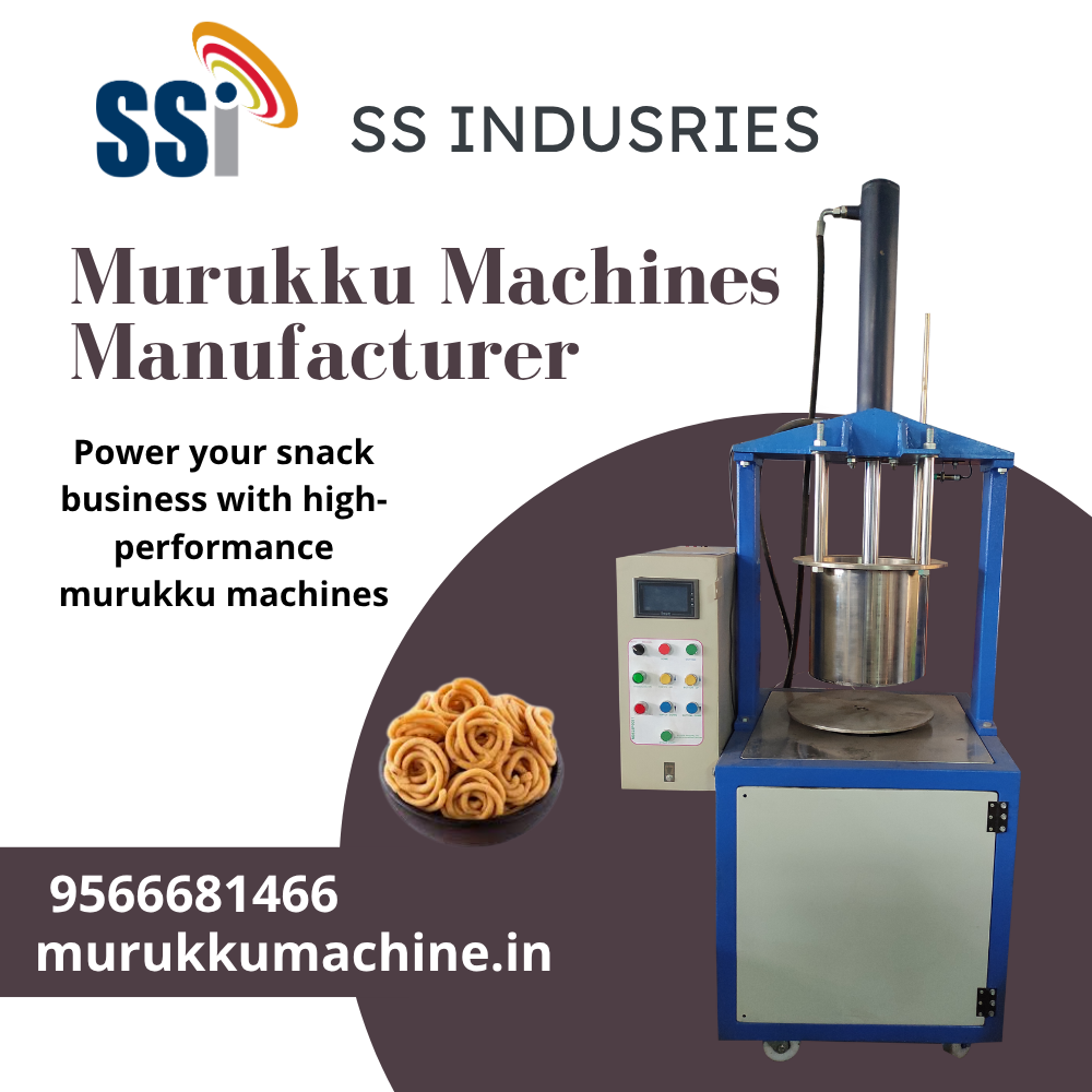 Murukku Machines Manufacturer in Tamilnadu