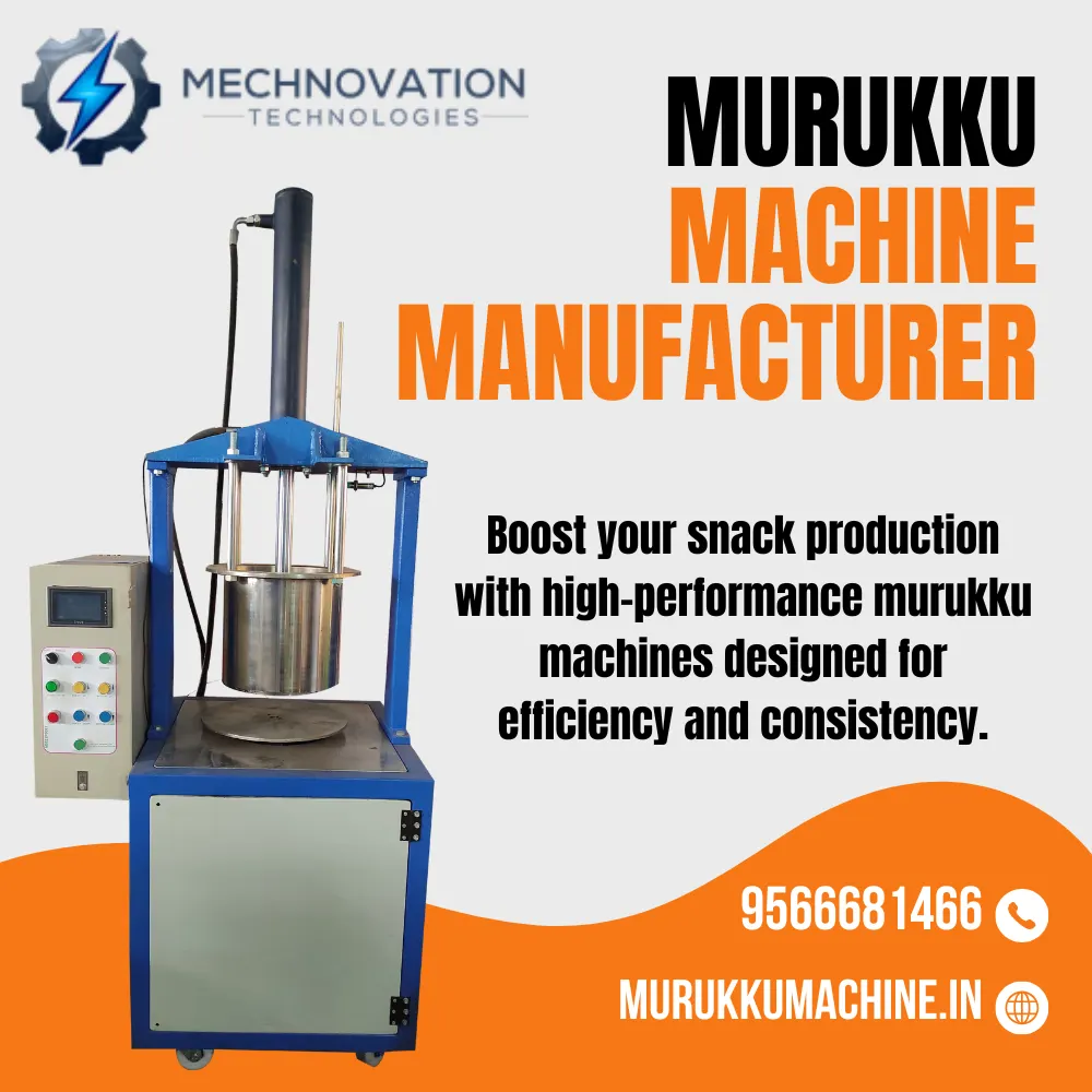 Best Murukku Machines Manufacturer