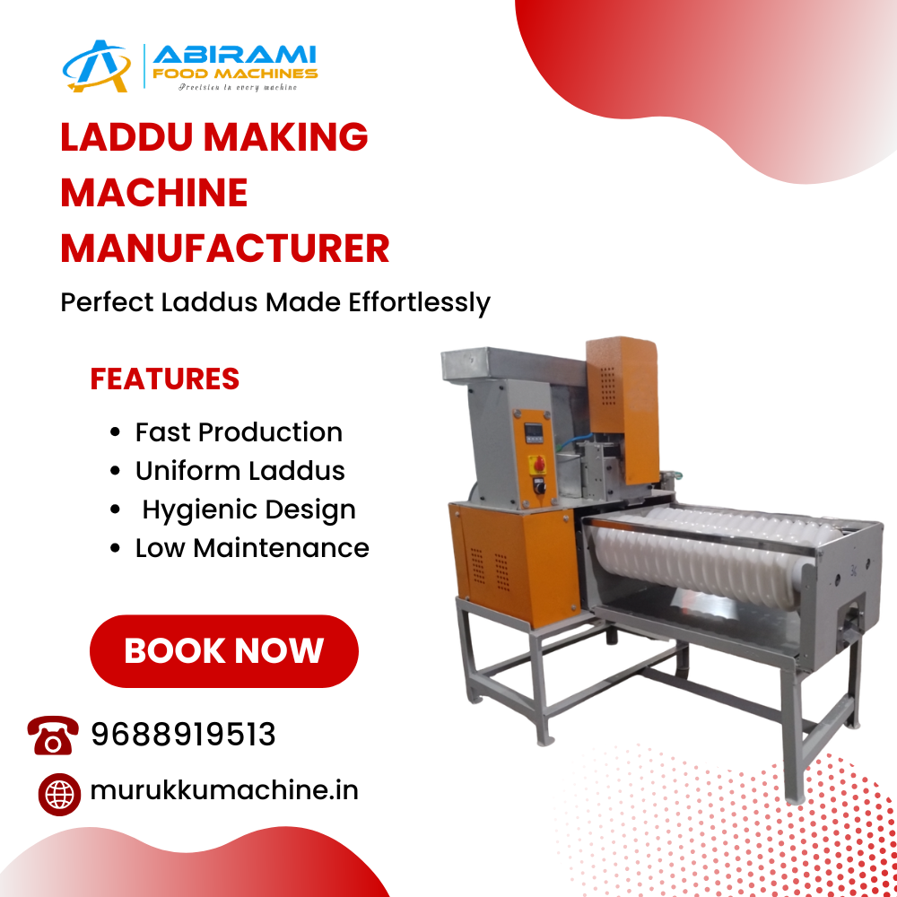 Laddu Making Machine Manufacturer in Coimbatore
