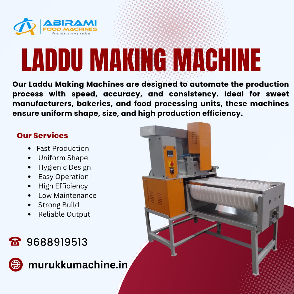 Laddu Making Machine Manufacturer