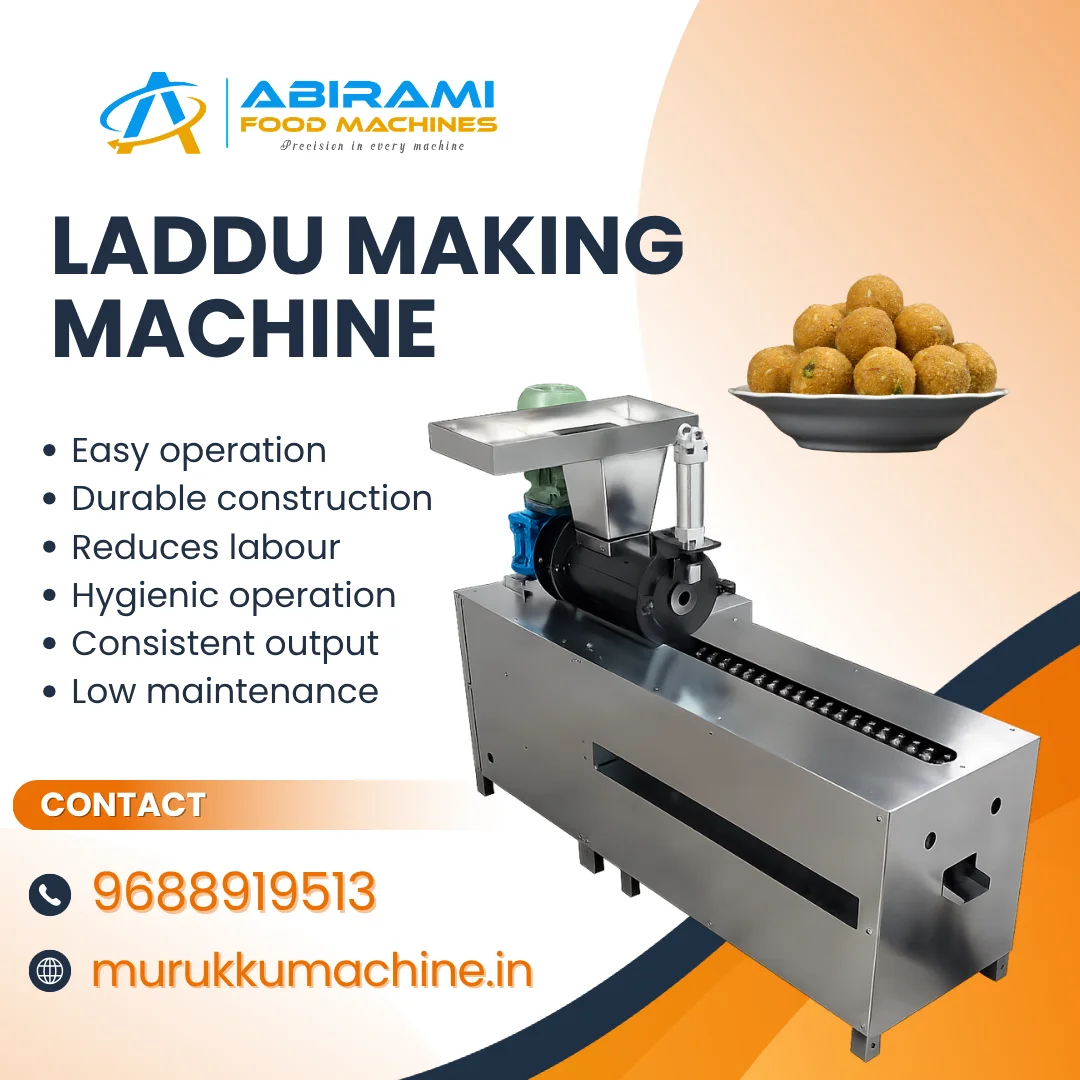 Laddu Making Machine Manufacturer Coimbatore